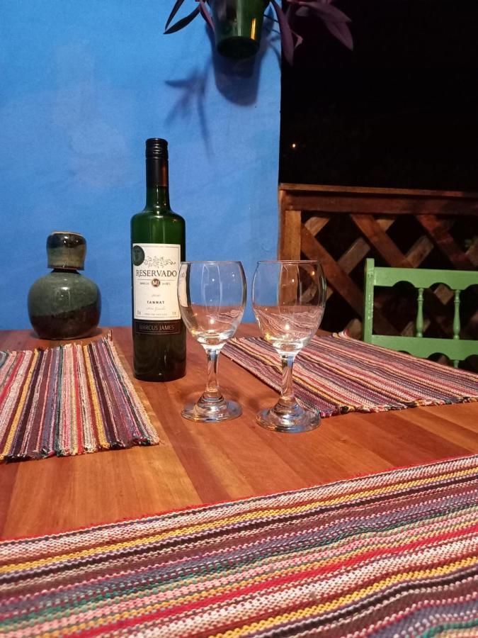 Chales Encantos De Cunha Azul Ngoại thất bức ảnh