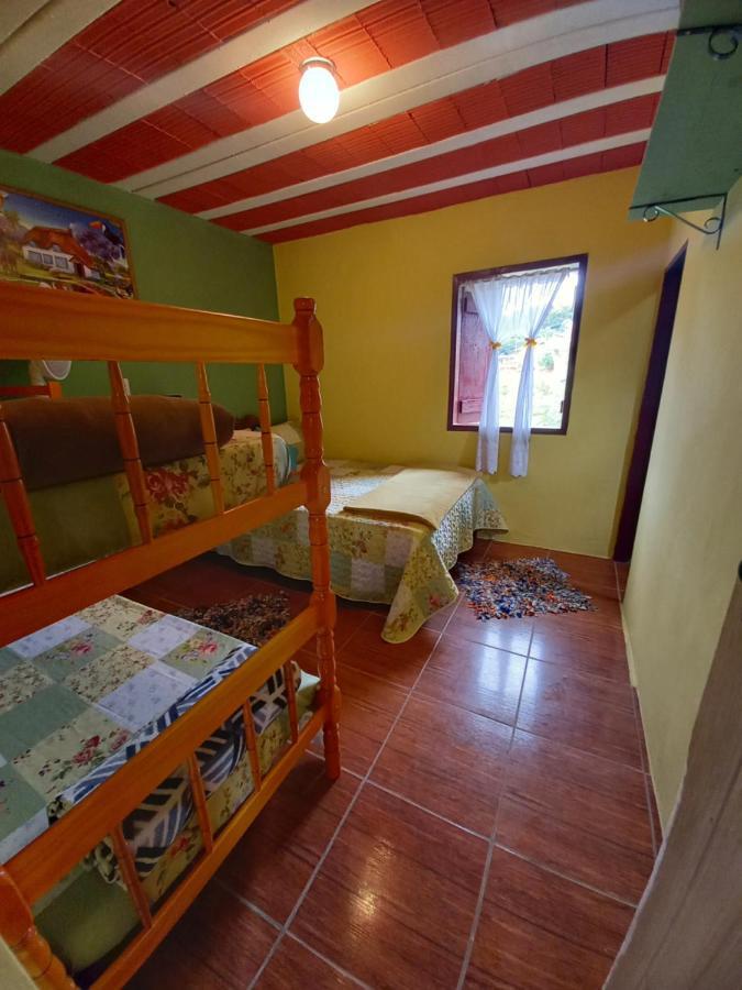 Chales Encantos De Cunha Azul Ngoại thất bức ảnh